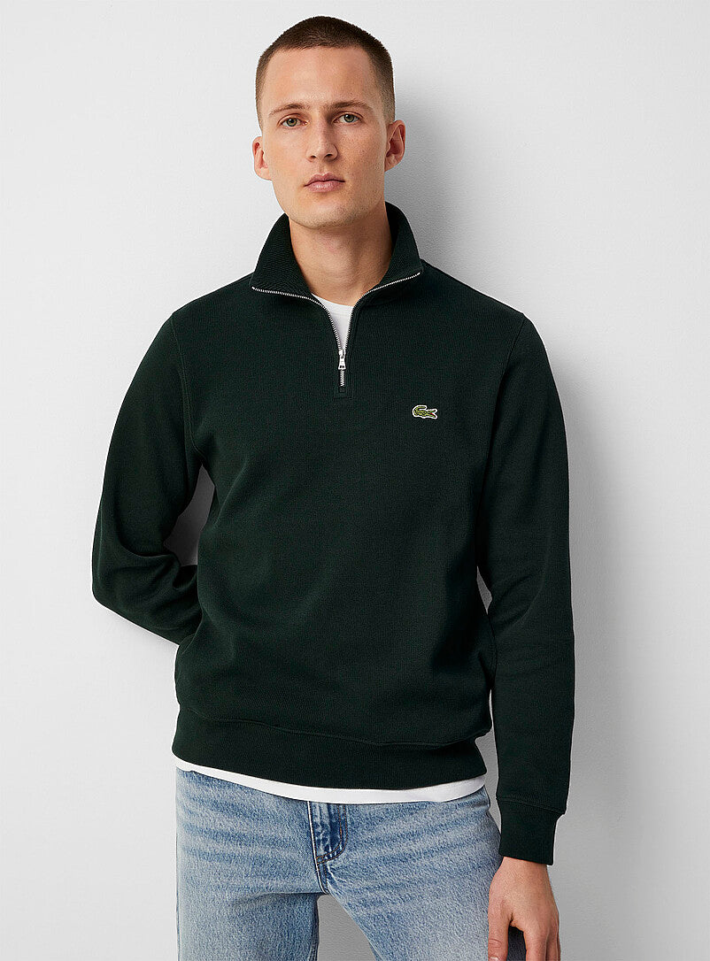 LT-PREMIUM QUARTER ZIPPER GREEN