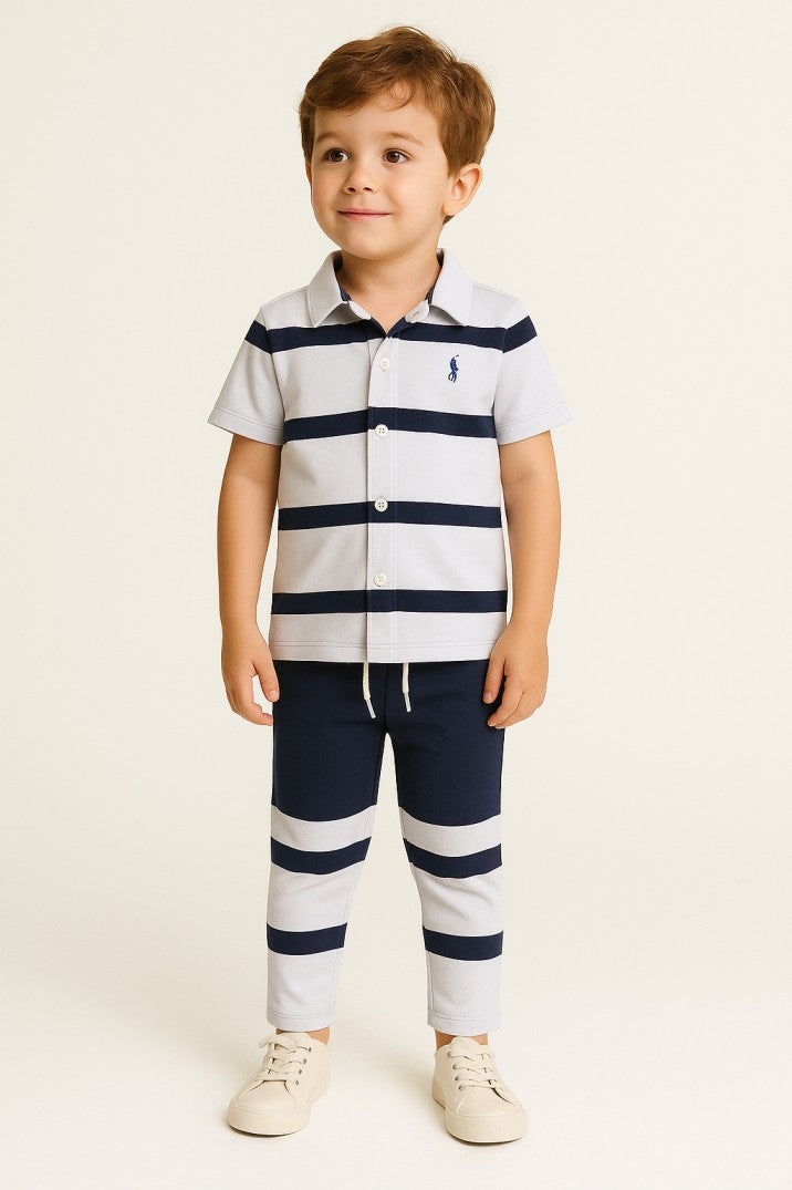 P-Premium TrackSuite Blue/White