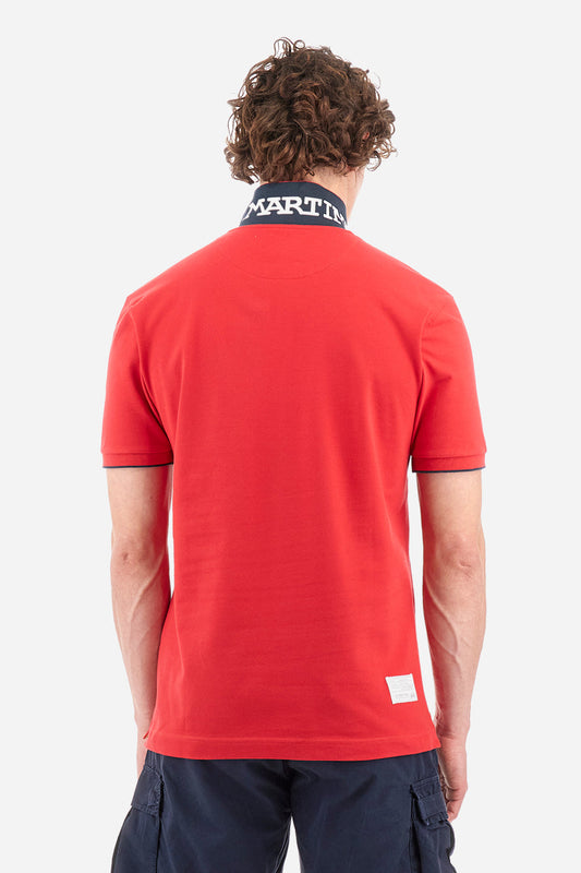 La-M-Premium Polo Red