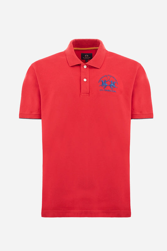 La-M-Premium Polo Red
