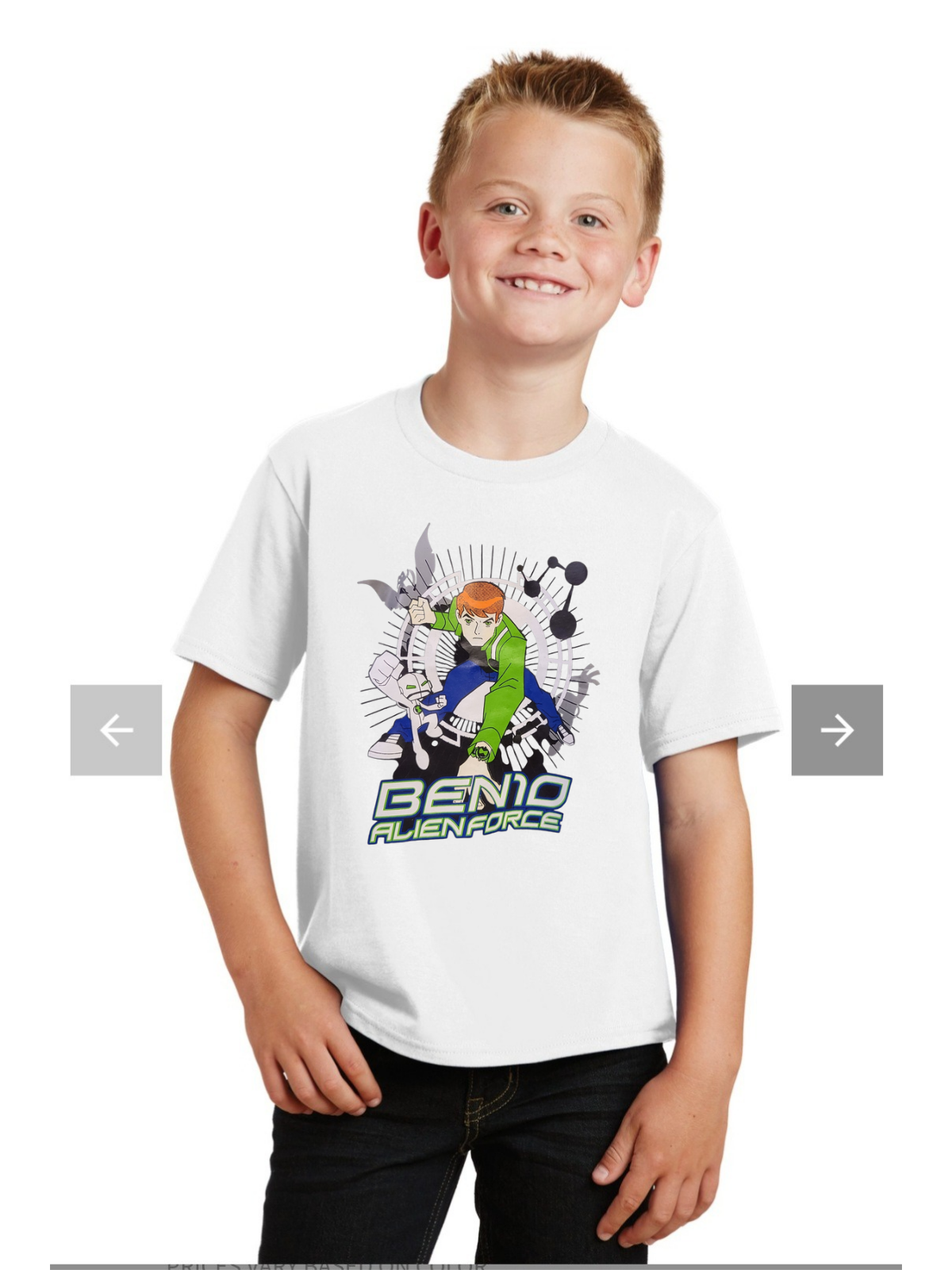 B10-Boy Premium Tee White