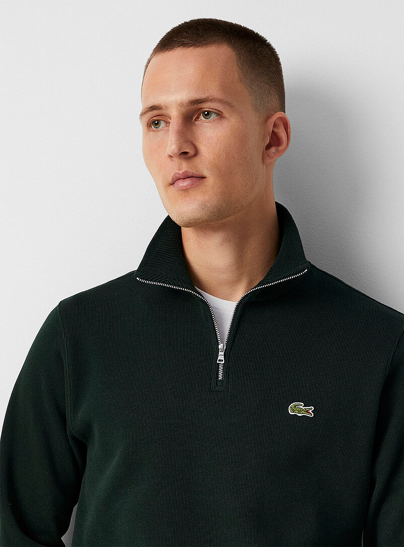 LT-PREMIUM QUARTER ZIPPER GREEN