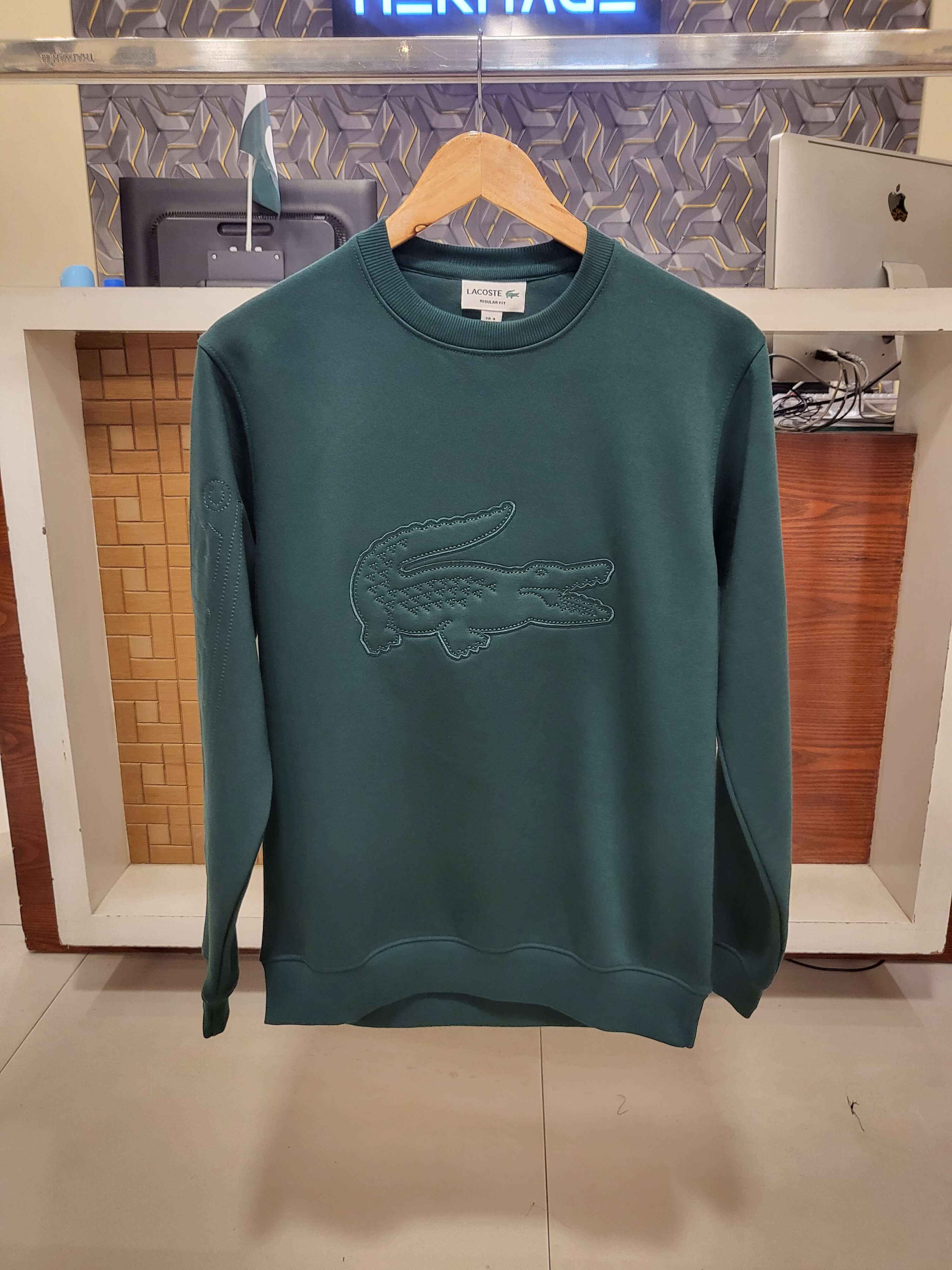 Lst-Premium Big Sweatshirt Green