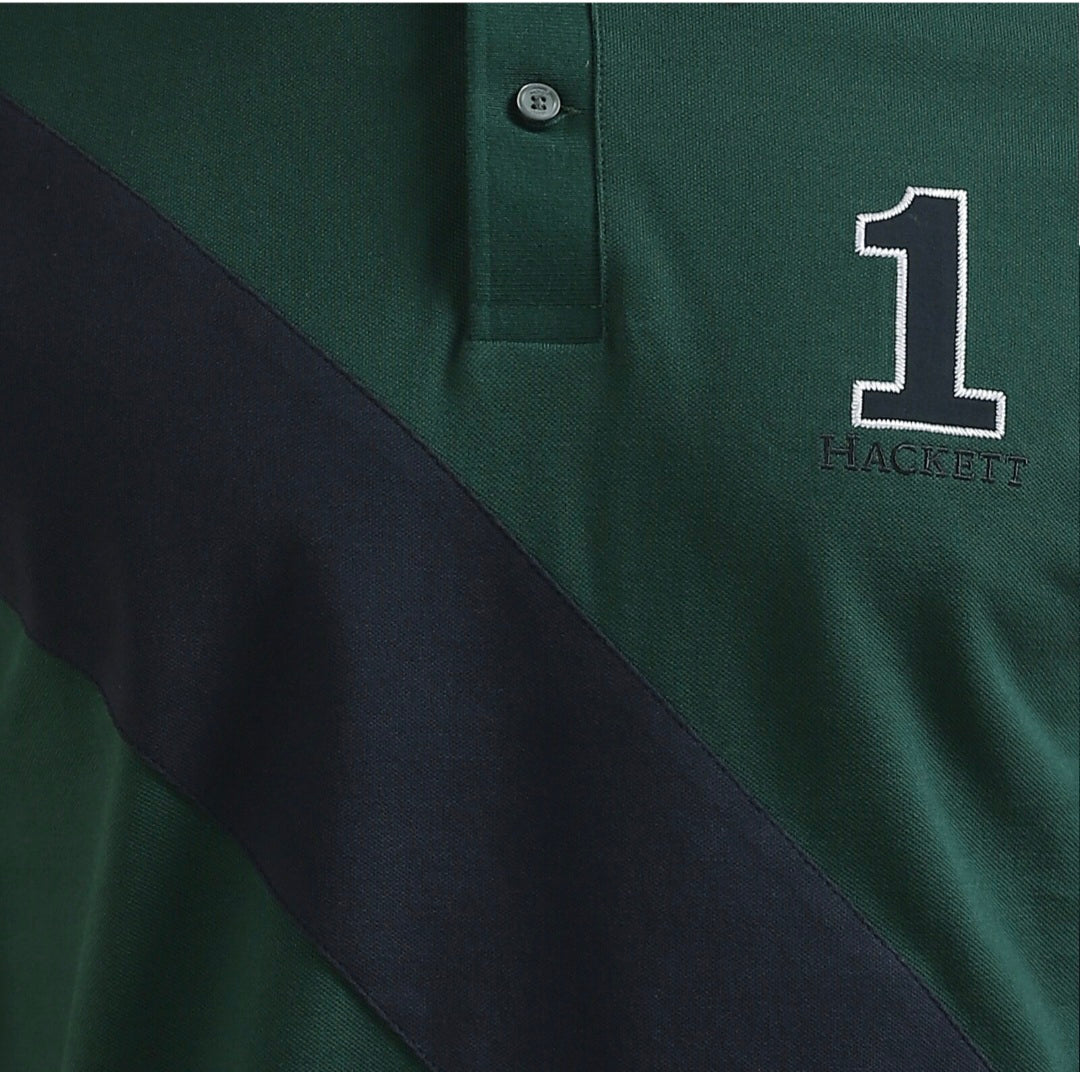 H-1 Panel Polo Green