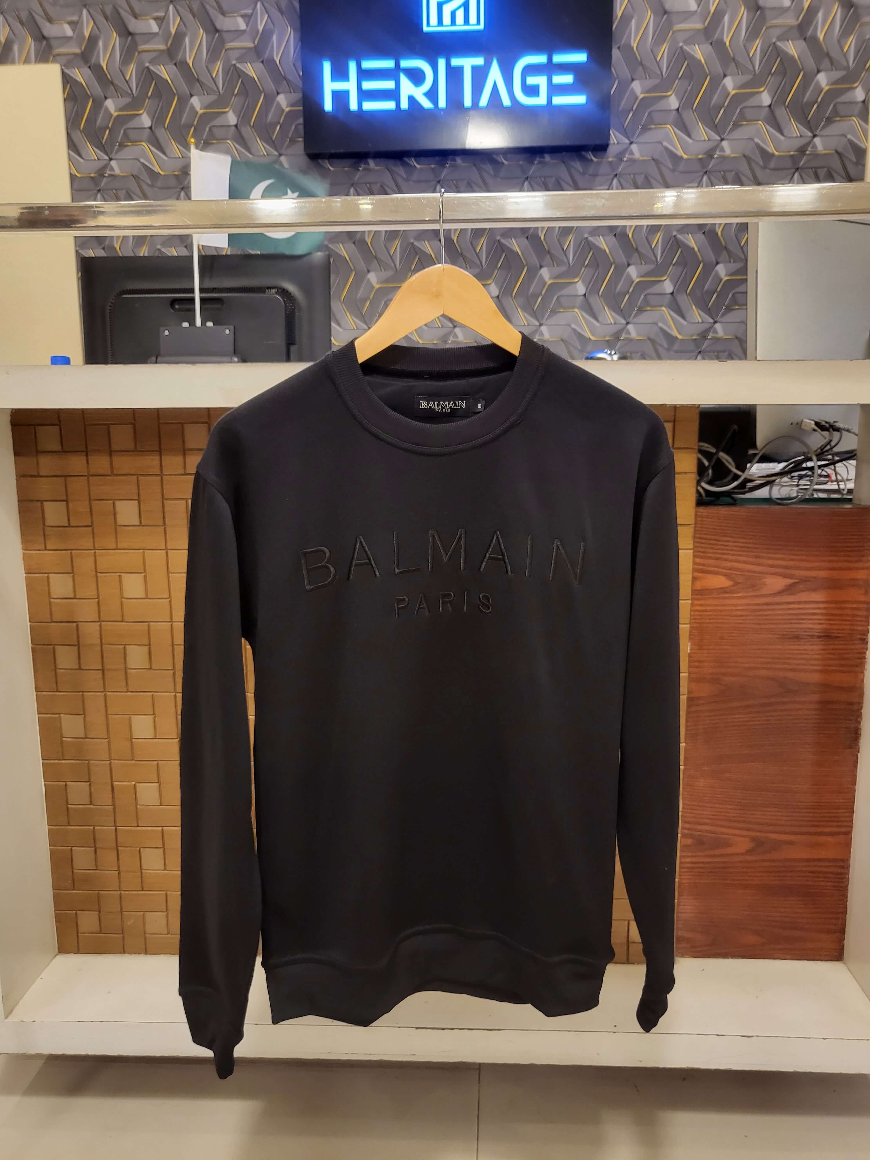 Bal-Basic Emb Sweatshirt (Black)