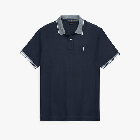 Prl-Basic Polo Tipping Blue