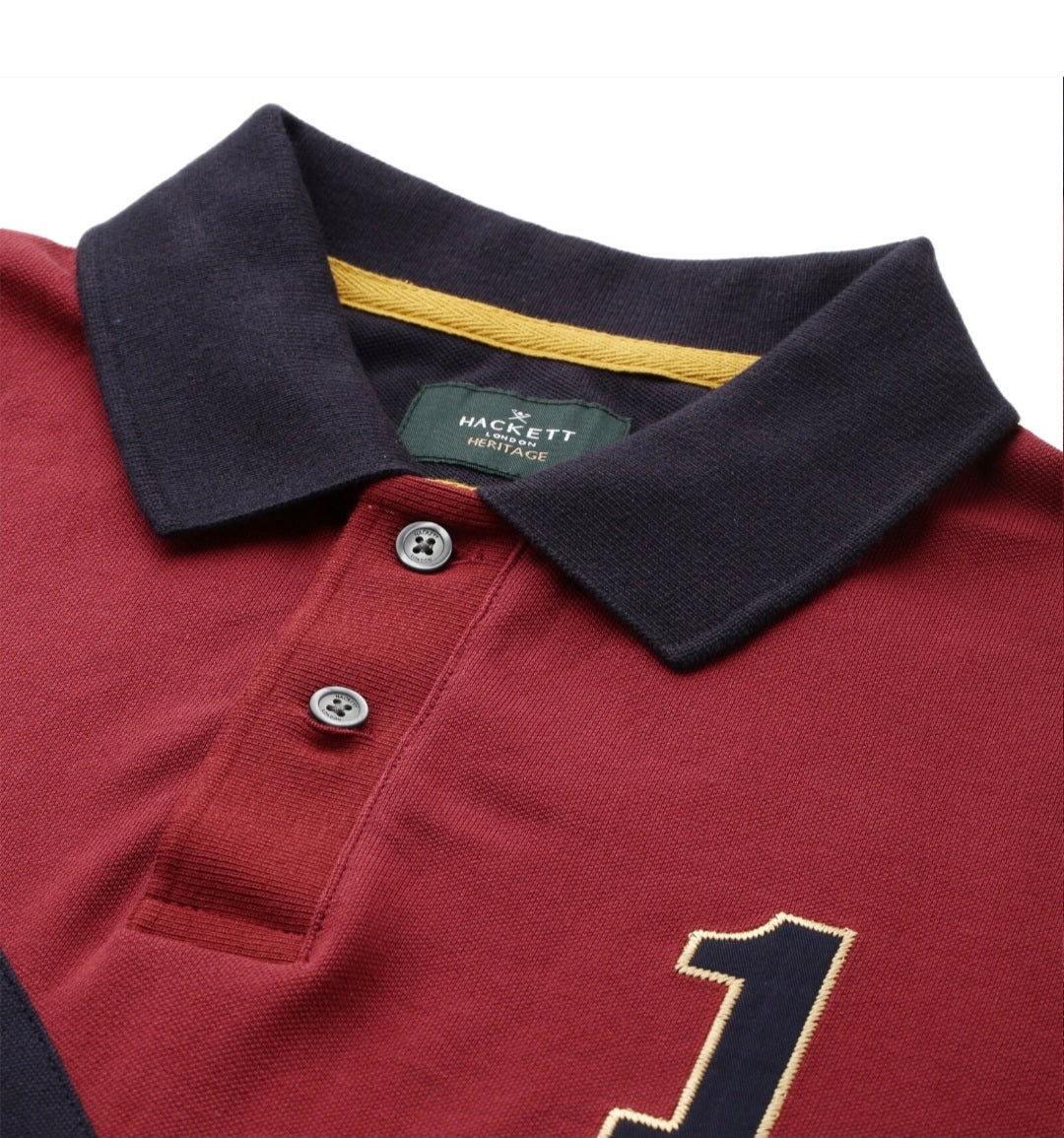 H-1 Panel Polo Mahroon