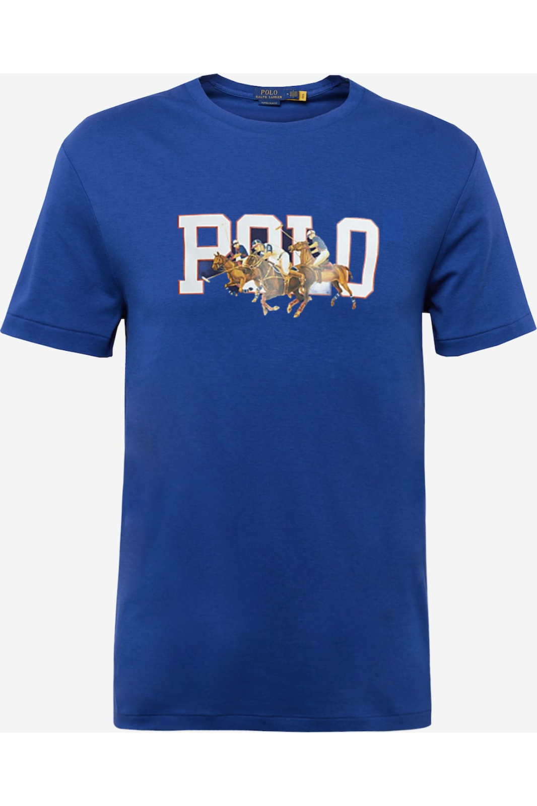 P-R Cotton R-Blue T-Shirt 3-H