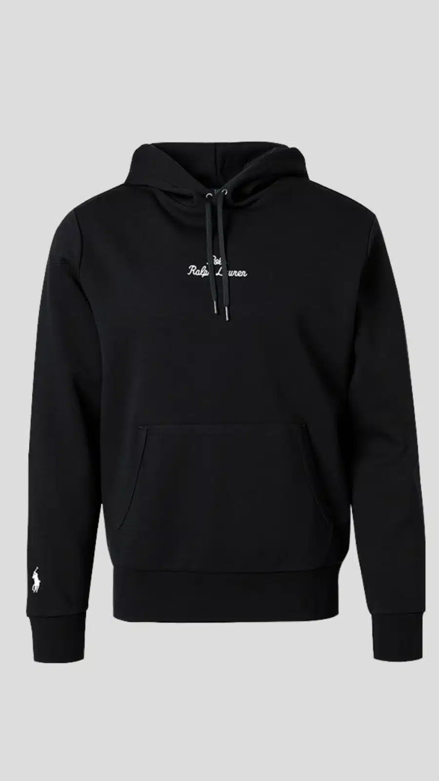 P-S-P EMBROIDERY HOODIE JET BLACK